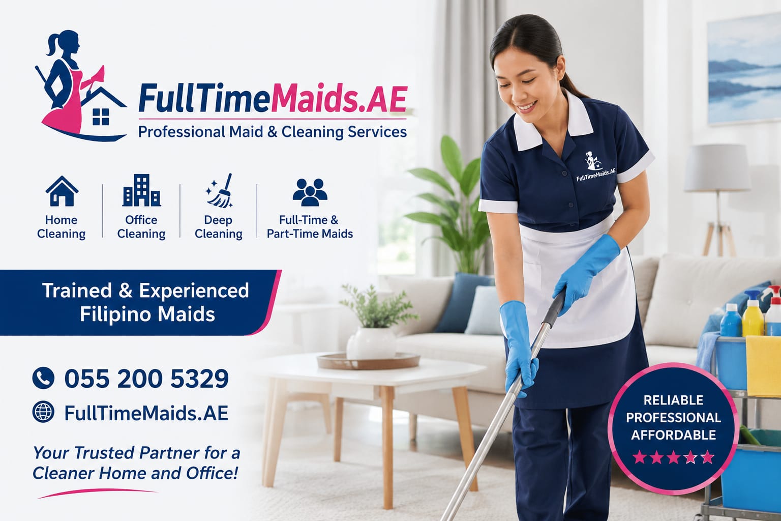 Full Time Maids in Dubai